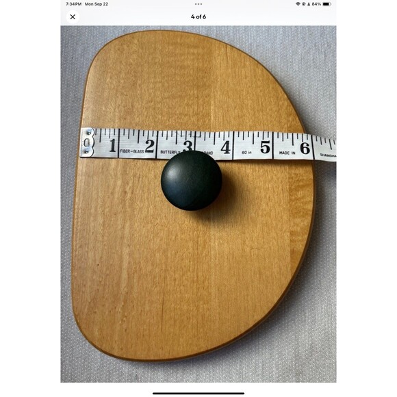 Longaberger 1998 Glad Tidings Basket Woodcrafts LID ONLY ** Green Knob - Picture 4 of 6